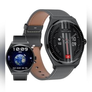 Ultrathin Smart Watch for Women Men(Answer/Make Calls), 1.43" AMOLED, Waterproof